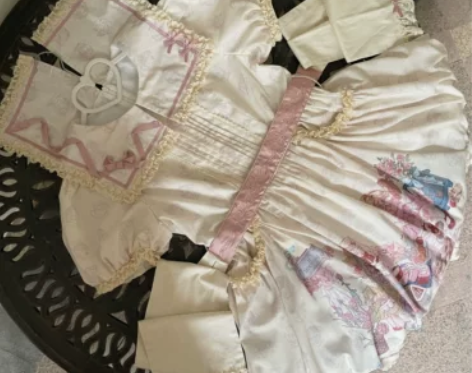 【直出】颂云诗* 原创lolita印花 d...