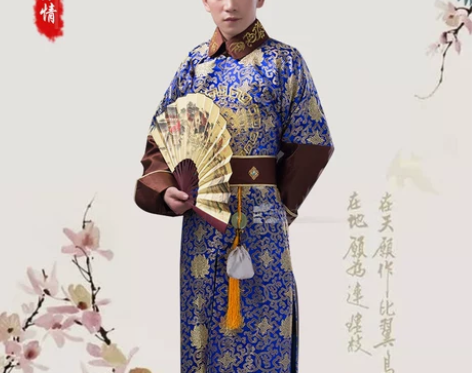 清朝古装男贝勒阿哥服王爷四爷太子皇帝便服，...