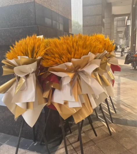 大麦花篮～开业用过一次、给钱就处理！ 感兴...