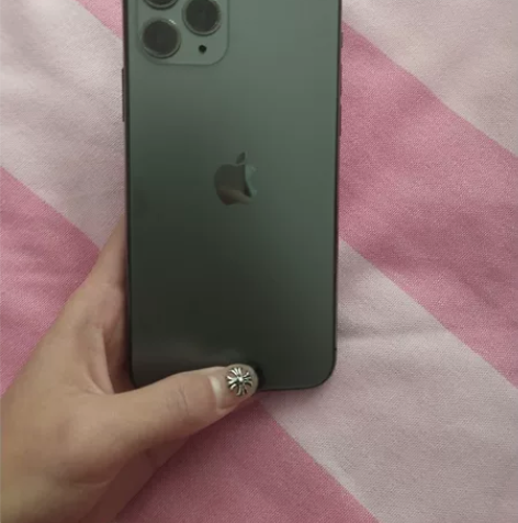 苹果11pro暗夜绿国行64g，全部原装。...