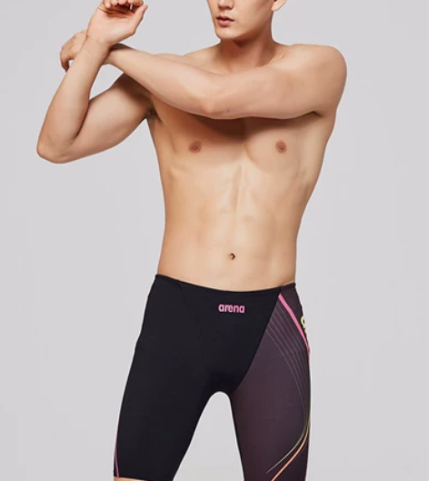 arena阿瑞娜泳裤 五分及膝专业男士泳裤...