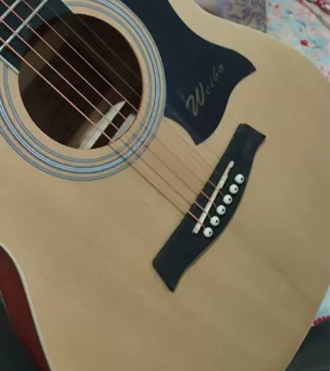 威伯单板民谣吉他初学者专用男女生新手入门练...