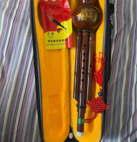 葫芦丝，买的时候300多，买完一次没用过，...