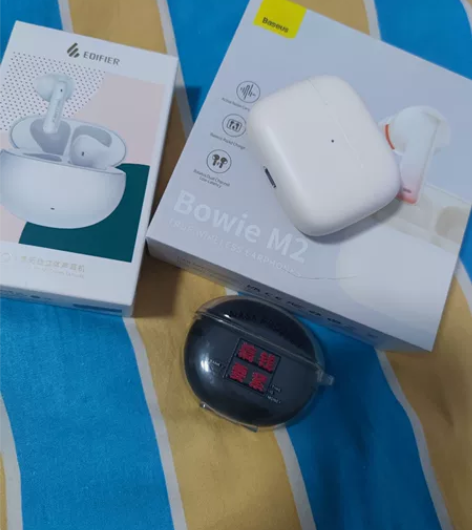 倍思M2蓝牙耳机 漫步者 全新蓝牙耳机全部...