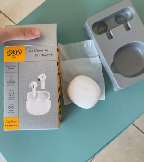 QCY AilyPods真无线蓝牙耳机半入...