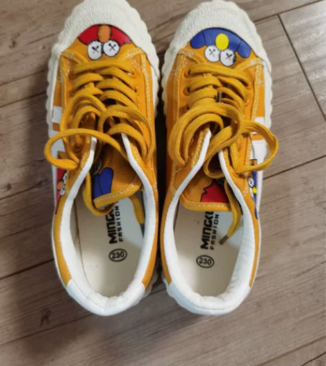 全新帆布鞋，码数36，本人36脚穿小，35...