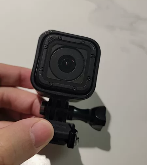 GoPro session4，本来骑摩托车...