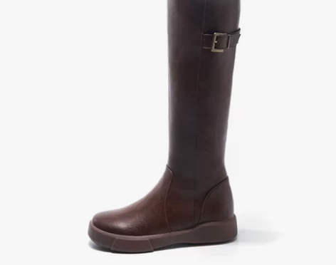 长筒靴女不过膝2021秋冬ins潮百搭加绒...