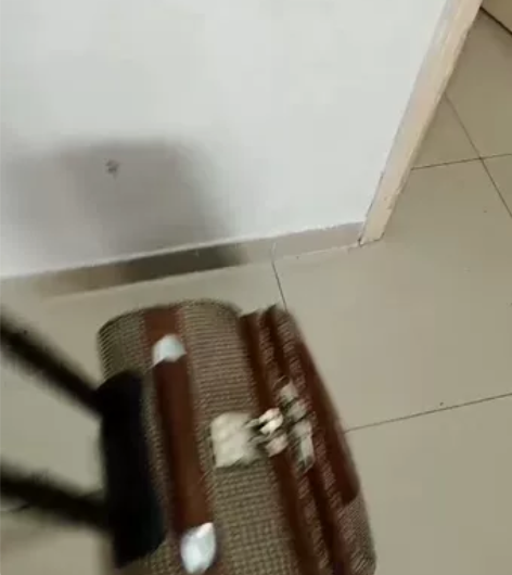 20寸两轮花个格拉杆箱，两个轮子，买120...