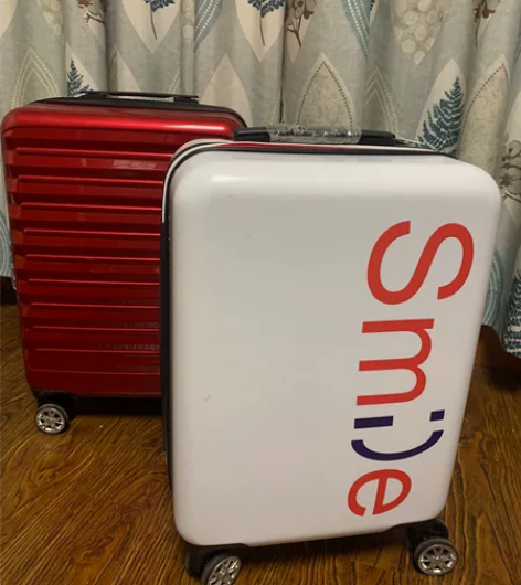 卡拉羊品牌拉杆箱18寸，多功能旅行箱万向轮...