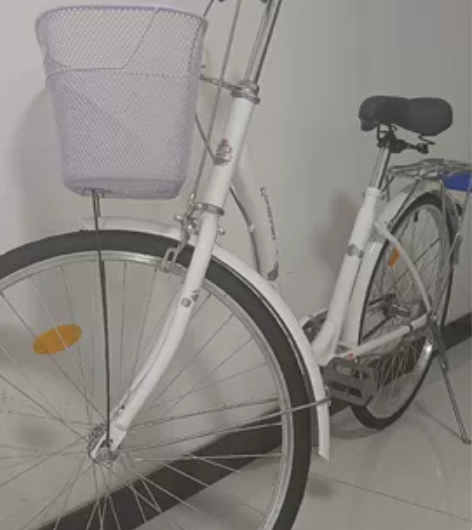 全新/闲置/永久牌24寸白色自行车！！！ ...