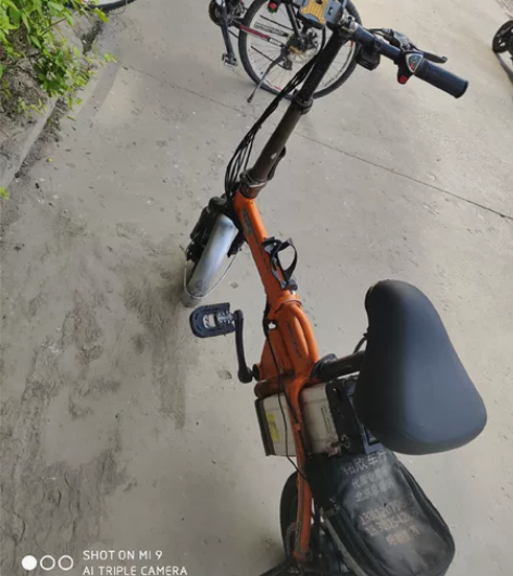 两轮电动车闲置 折叠电动车闲置转让,可以充...