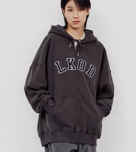 LKSTORE LKOD春秋拉链卫衣男冬季...