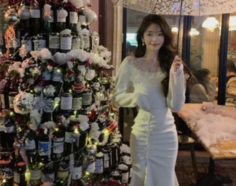 高腰褶皱包臀鱼尾裙半身裙高级感女2022秋...