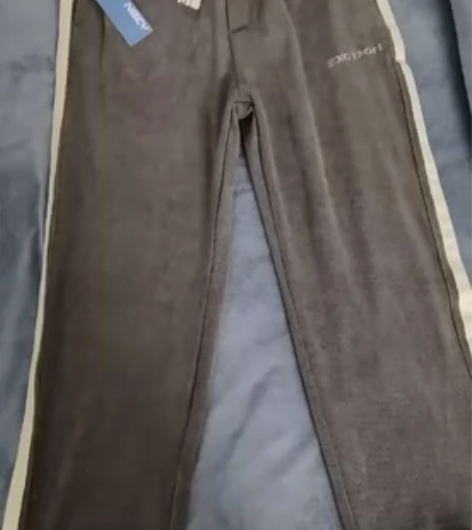 [hot]全新男士休闲裤，浅灰色，5XL码...