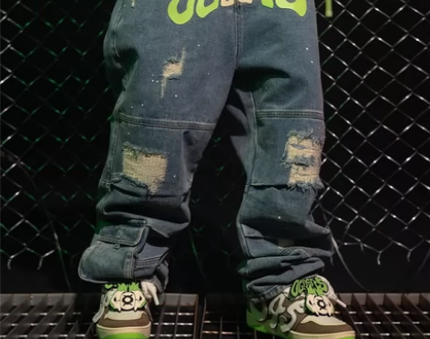 S45 X Old Order联名复古破洞...