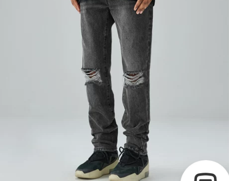 CHINISM 2022SS CH黑色破洞...