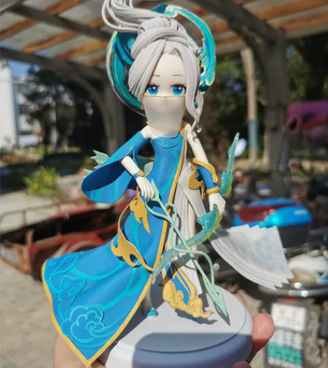 王者荣耀 伽罗太华黏土手办礼物定制 Q版2...