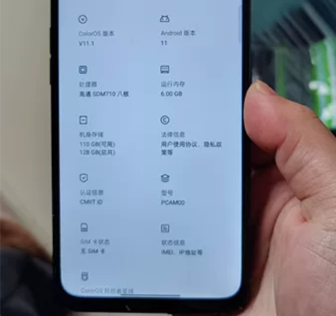 OPPO Reno 6G+128G 真机...