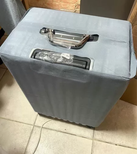 用不到了，全新，尊贵银色，带铆钉28寸，需...