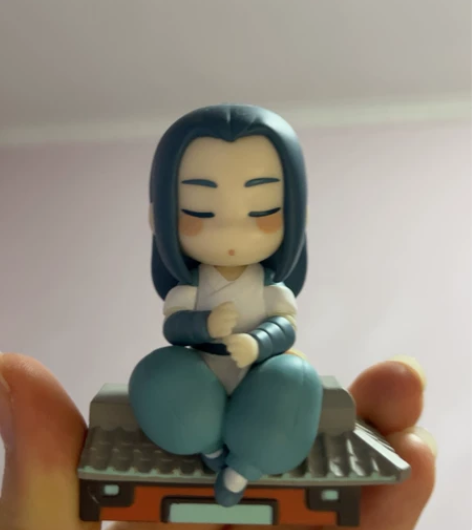 罗小黑战记盲盒周边 无限 手里的笛子找不到...