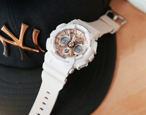 casio旗舰店GMA-S120MF运动防...