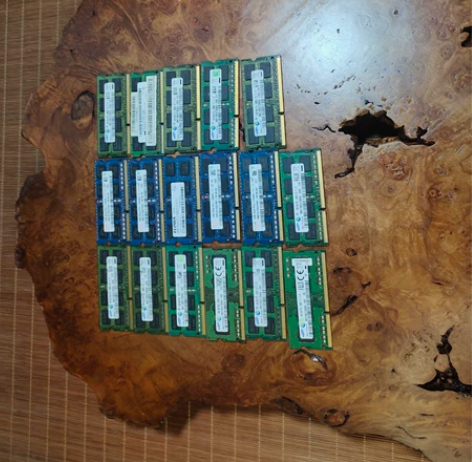 个人出 笔记本拆机二手4GB内存条 17条...