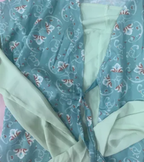 桔屿正版汉服女唐褙子中国风全套对襟齐腰襦裙...