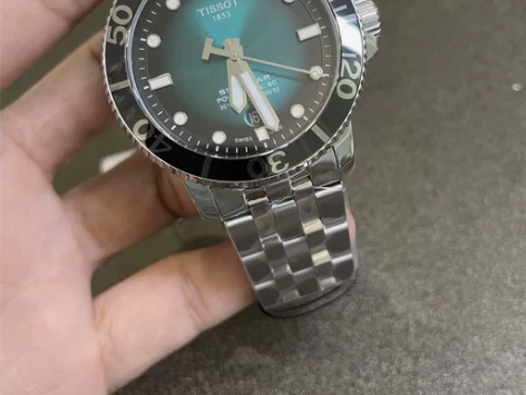 天梭海星机械表天梭t120机械1000系列...
