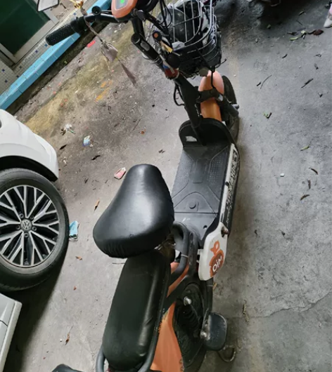 台铃电动车, 4812铅酸电池明显使用痕迹...