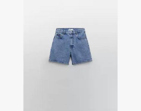 【狂欢价】ZARA 新款 女装 百慕大牛仔...