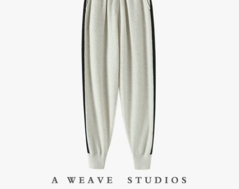 【狂欢价】版型好到炸！羊绒裤子女外穿针织铅...