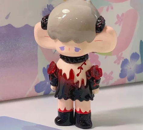 吞云小岛 红与黑盲盒 盒卡齐全 主页两个包邮