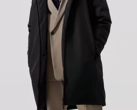 SELECTED思莱德秋冬中长款商务休闲鸭...