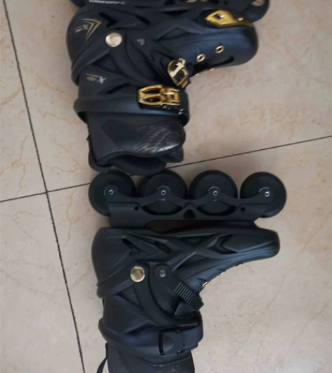 X-MEN轮滑鞋闪光滑冰鞋成人溜冰鞋成年男...