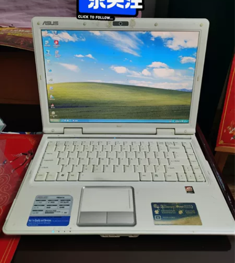 华硕笔记本电脑F80C 无碎裂和划痕。配置...