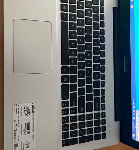 华硕k555l，外观顺眼整洁！换过屏幕，已...