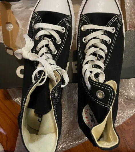 【正品!!】converse匡威高帮帆布鞋...