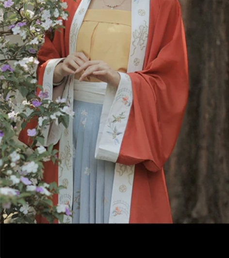 兰若庭 汉服 宋制 百迭 宋抹 对襟 吊带...