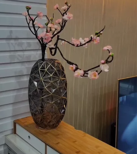 全新亏本处理］特价轻奢风北欧玻璃花瓶客厅干...