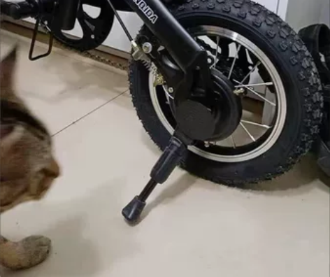 折叠自行车＃成人＃儿童＃免安装95新，只使...