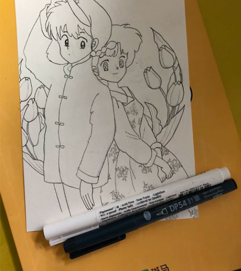 乱马 水彩画 32k 各种代画 纯手绘，会...