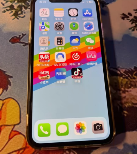 iphone X 国行64g白色  备用机...