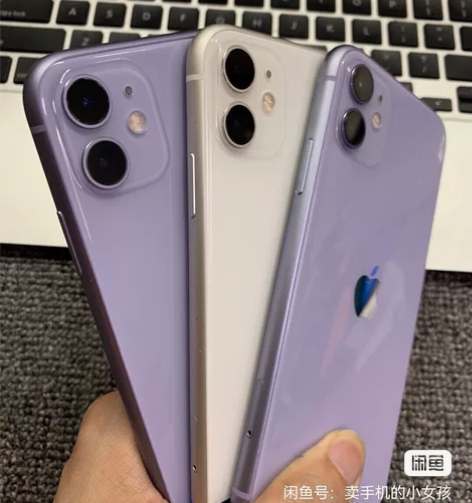 iPhone11 紫色 苹果11纯原有面容...