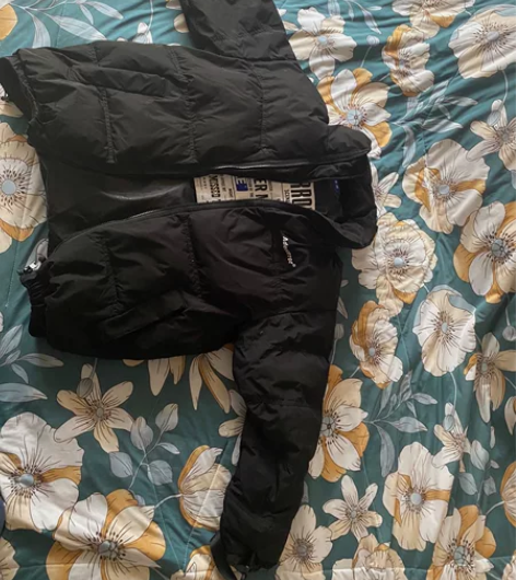 男士羽绒服ADER 鹿皮外套175-180...