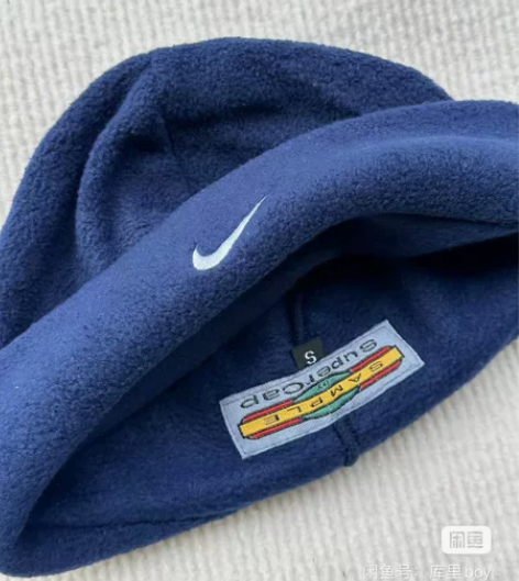 [转卖]nike瓜皮帽 抓绒，藏蓝 售出不...