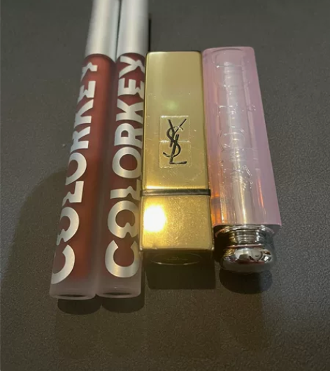 YSL Dior 口红 YSL是朋友送的 ...