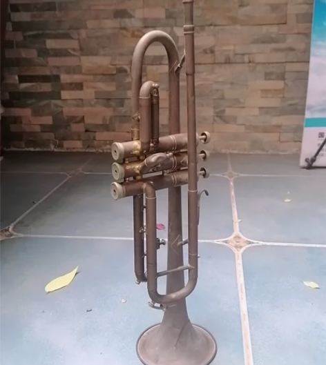 吹不响的无名旧小号,全当怀旧,配件处理,包...