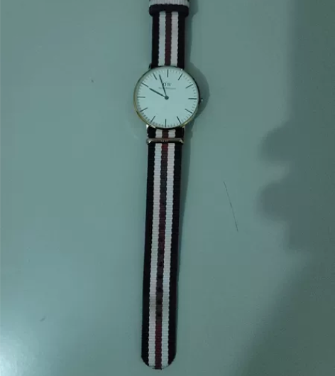 dw手表 表盘直径36mm厚度6mm金色表...