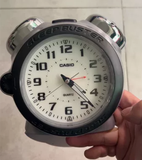 卡西欧小闹钟 可爱耳朵款